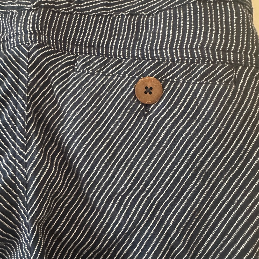 FREE PEOPLE Rumors Yarn Dye Harem Pant - Size 0 - Picture 7 of 10